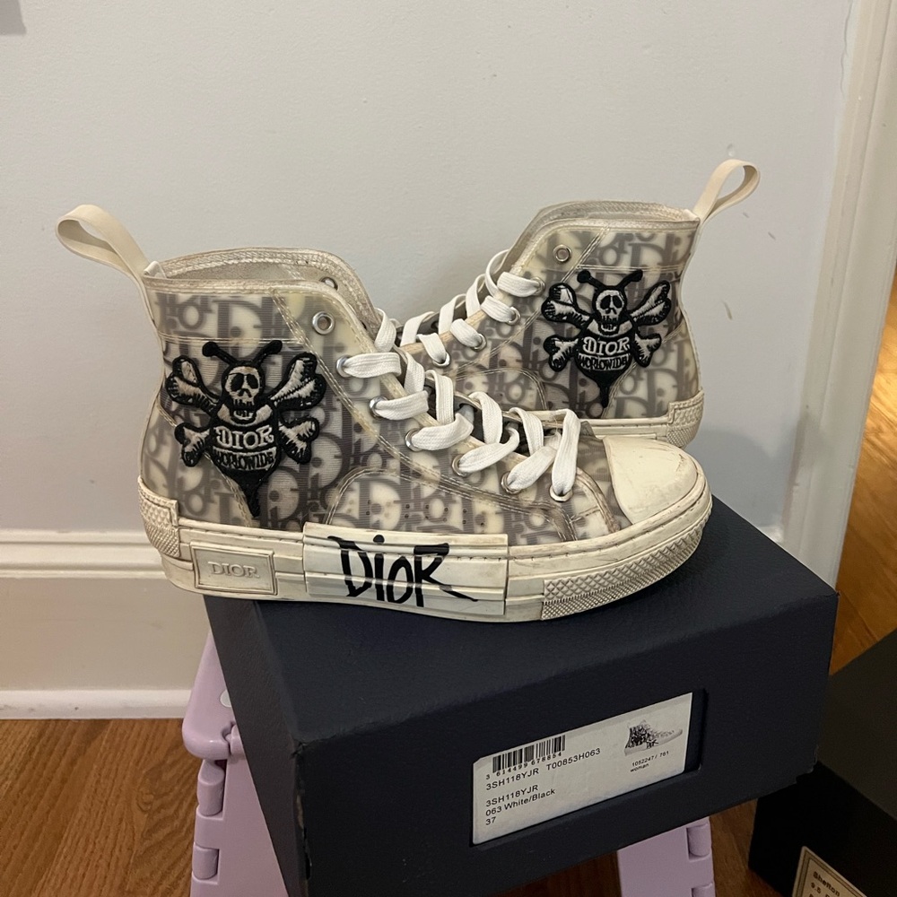 High Top Canvas Sneakers